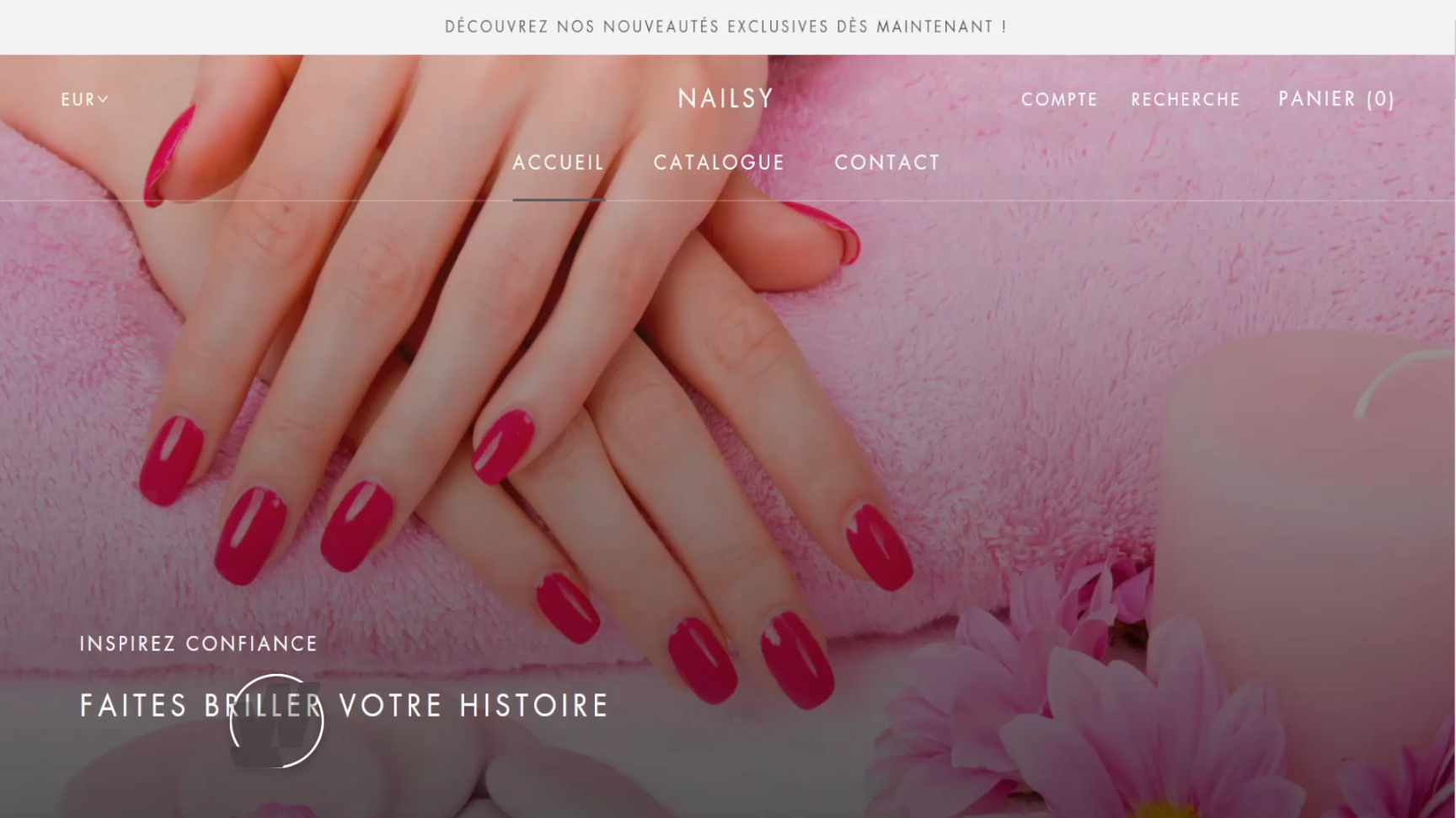 Nailsy - Produits pour ongles